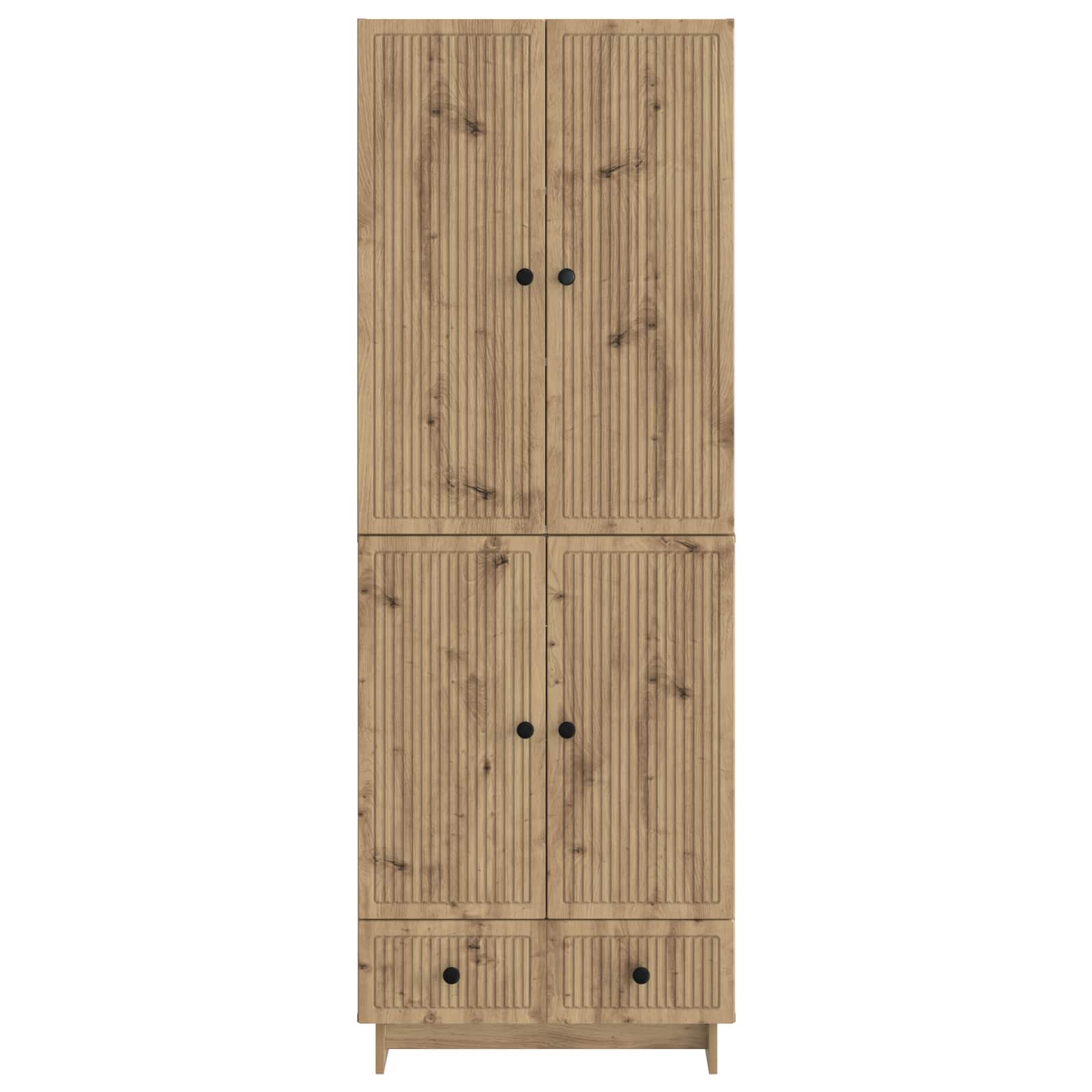 Σέτ Ντουλαπιών 2 pcs Artisan Δρυς 66 x 34,5 x 95 εκ. - Pakobazaar