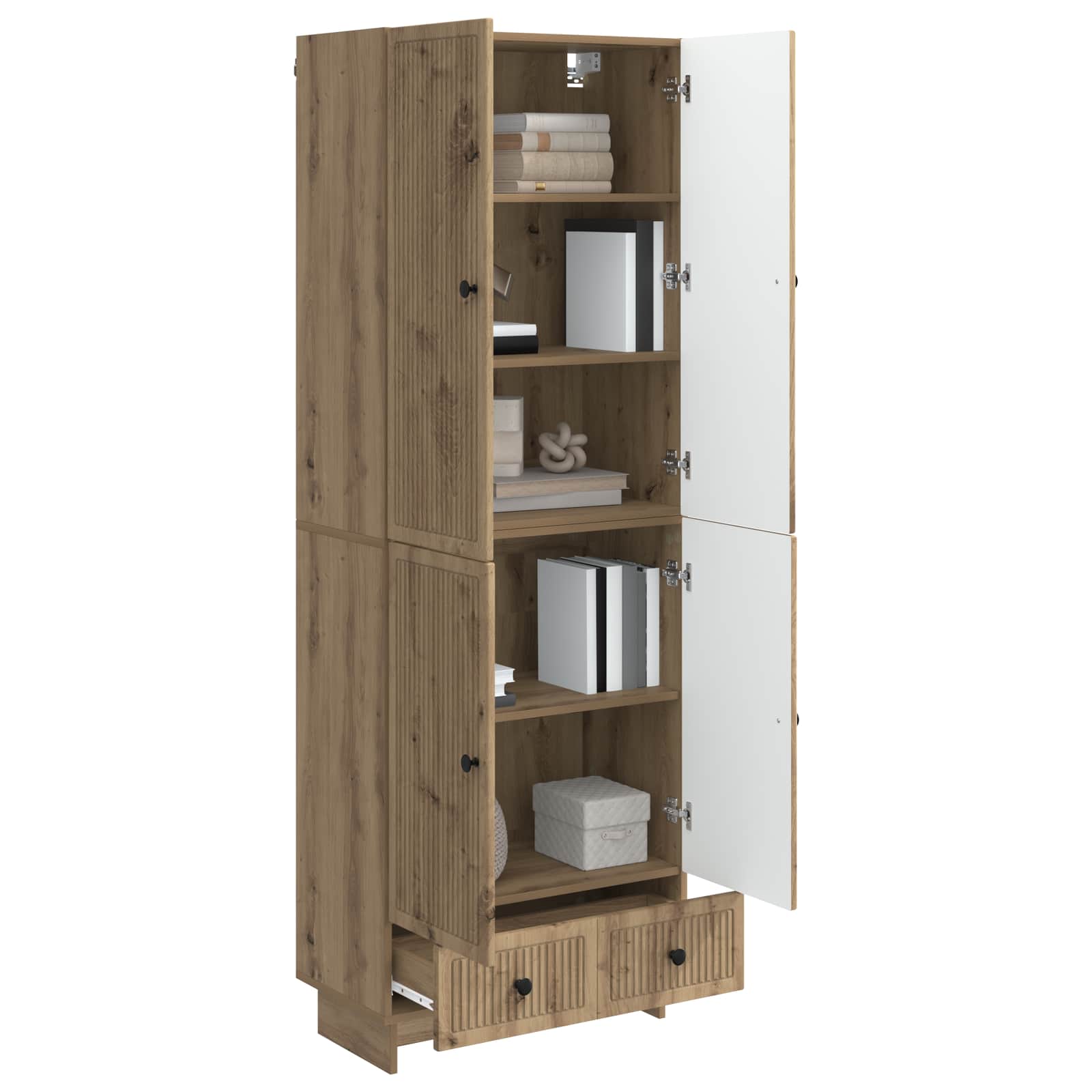 Σέτ Ντουλαπιών 2 pcs Artisan Δρυς 66 x 34,5 x 95 εκ. - Pakobazaar