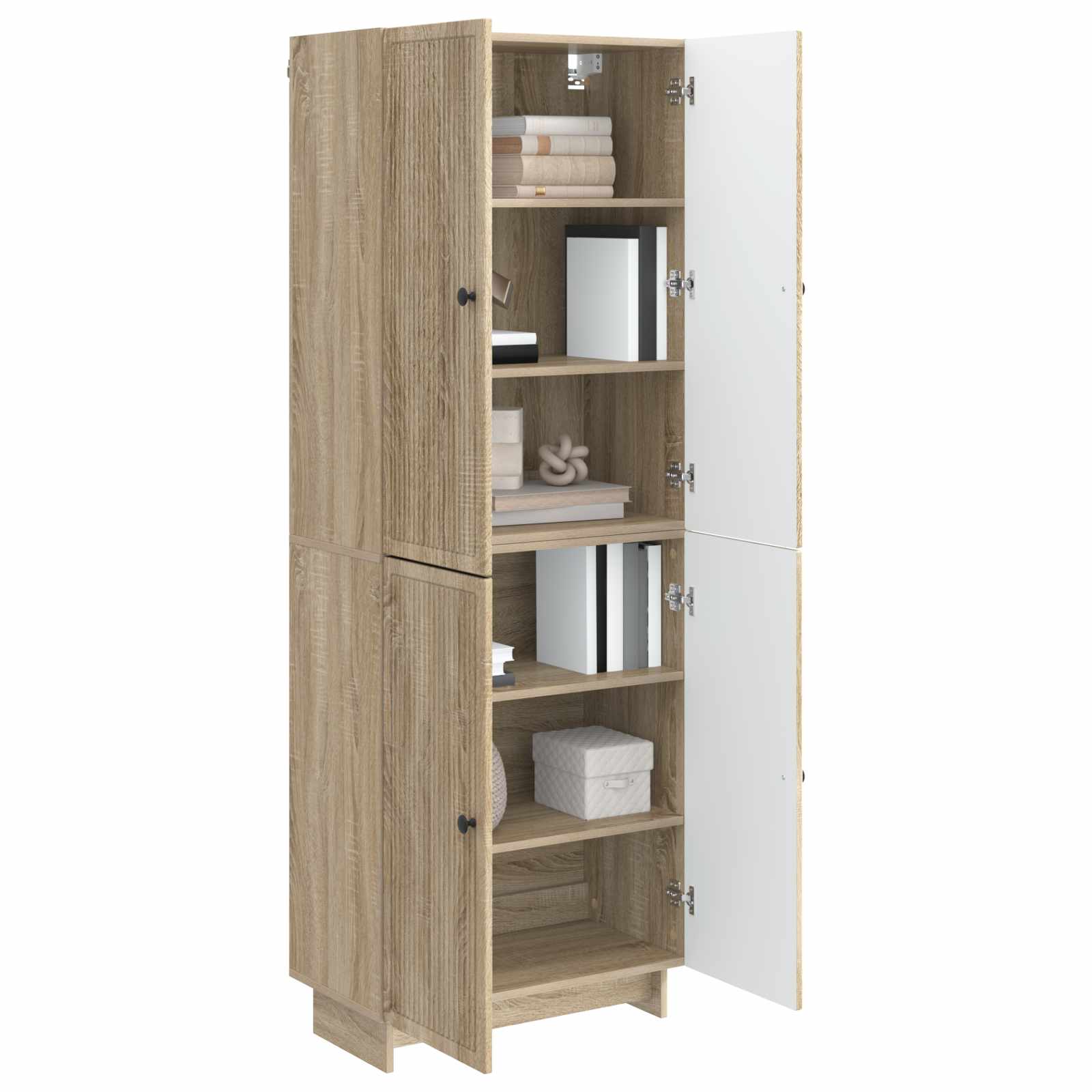 Σέτ Ντουλαπιών 2 pcs Sonoma Δρυς 66 x 34,5 x 90 εκ - Pakobazaar