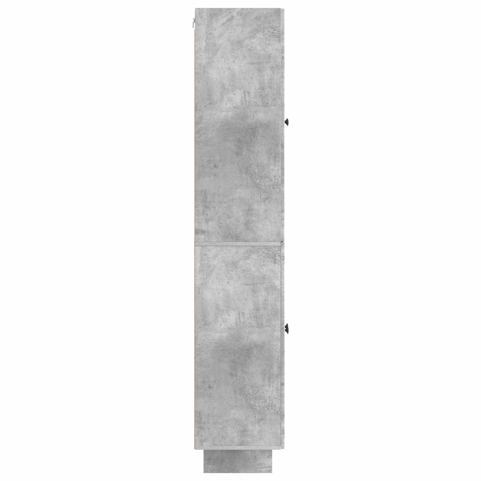 Σέτ Ντουλαπιών 2 pcs Γκρι Σκυροδέματος 66 x 34,5 x 90 εκ - Pakobazaar