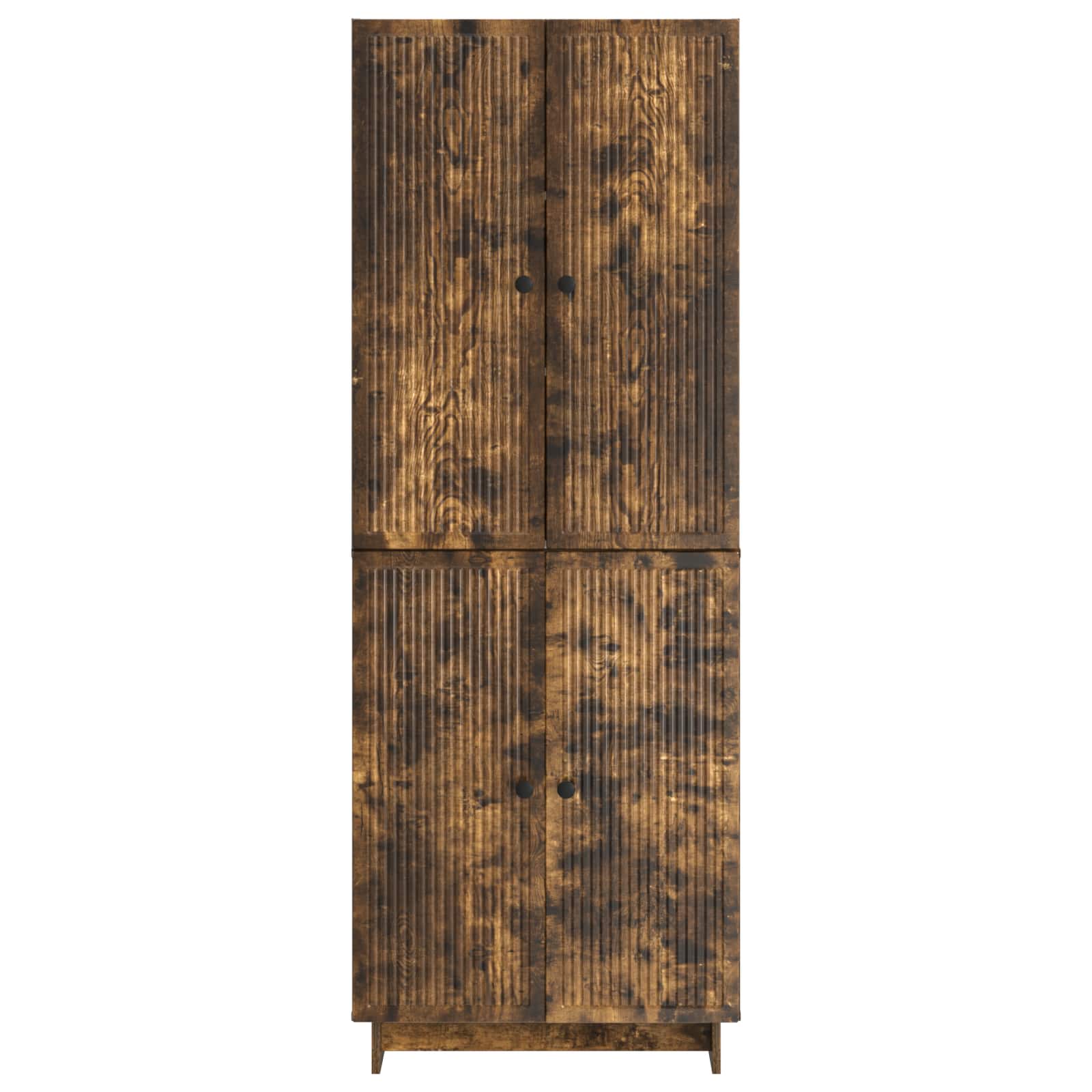 Σέτ Ντουλαπιών 2 pcs Καπνισμένο Ξύλο Δρυός 66 x 34,5 x 90 εκ - Pakobazaar
