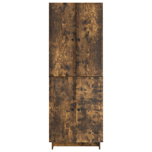 Σέτ Ντουλαπιών 2 pcs Καπνισμένο Ξύλο Δρυός 66 x 34,5 x 90 εκ - Pakobazaar