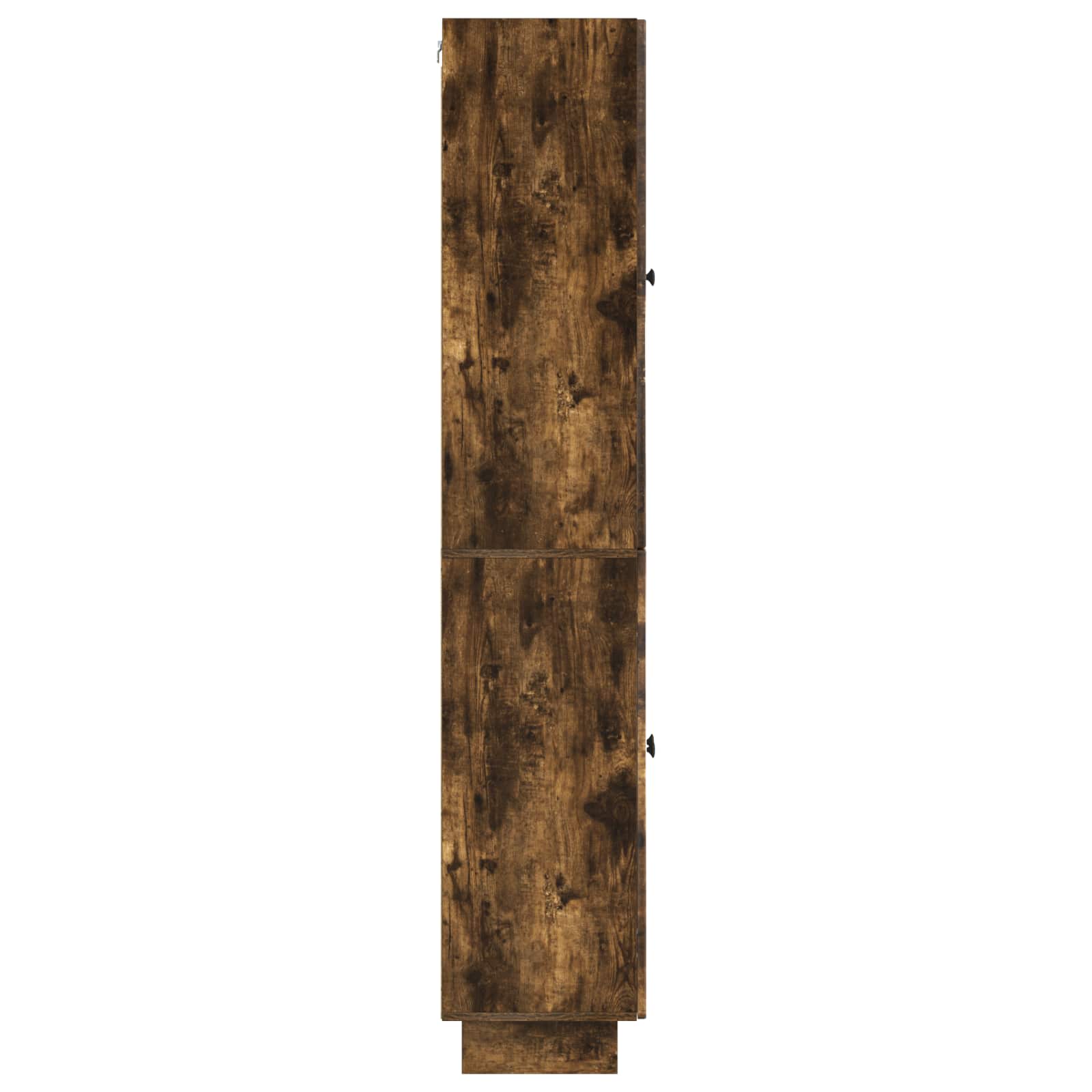 Σέτ Ντουλαπιών 2 pcs Καπνισμένο Ξύλο Δρυός 66 x 34,5 x 90 εκ - Pakobazaar