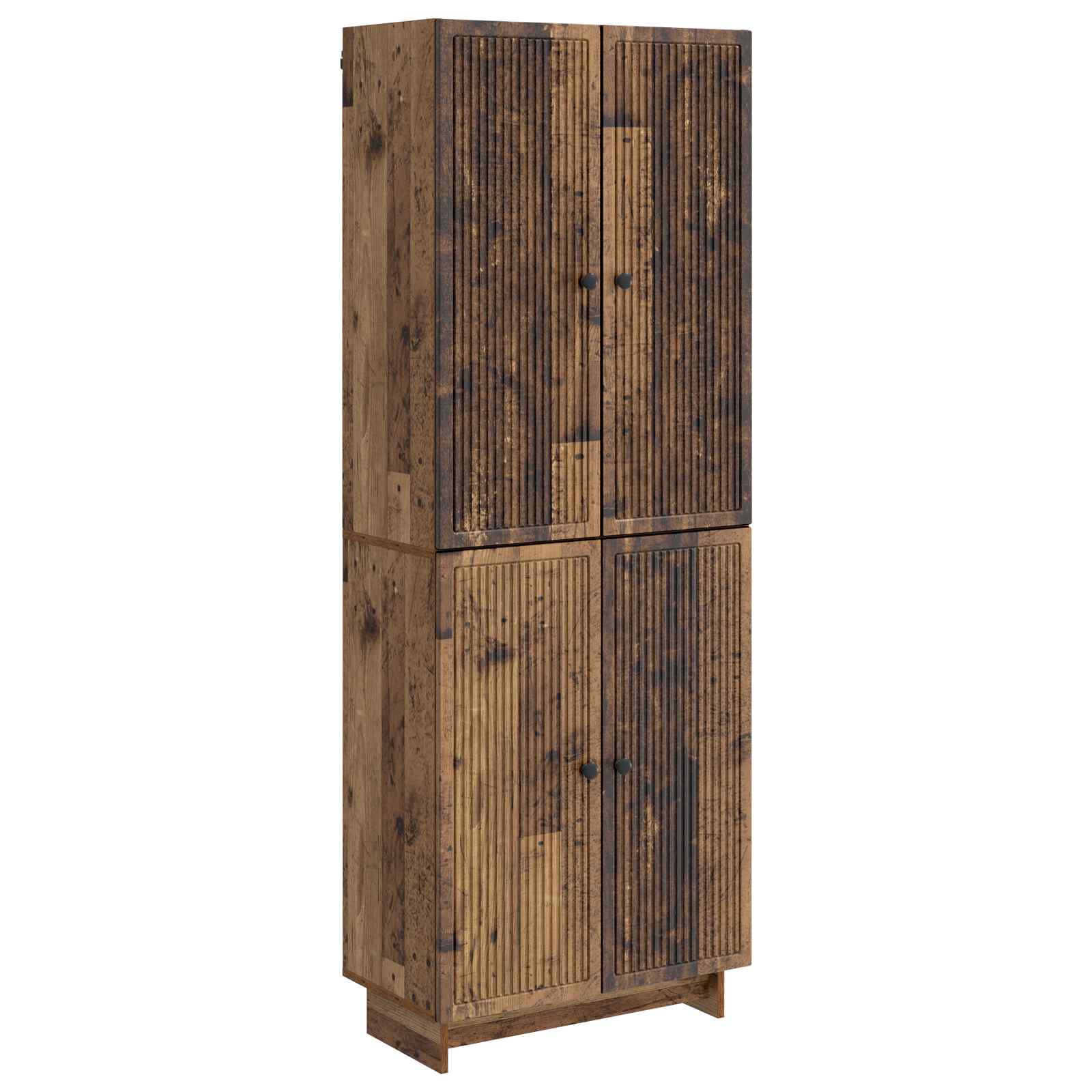Σέτ Ντουλαπιών 2 pcs Παλαιωμένο ξύλο 66 x 34,5 x 90 εκ - Pakobazaar