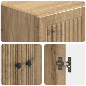 Σέτ Ντουλαπιών 2 pcs Artisan Δρυς 66 x 34,5 x 90 εκ - Pakobazaar