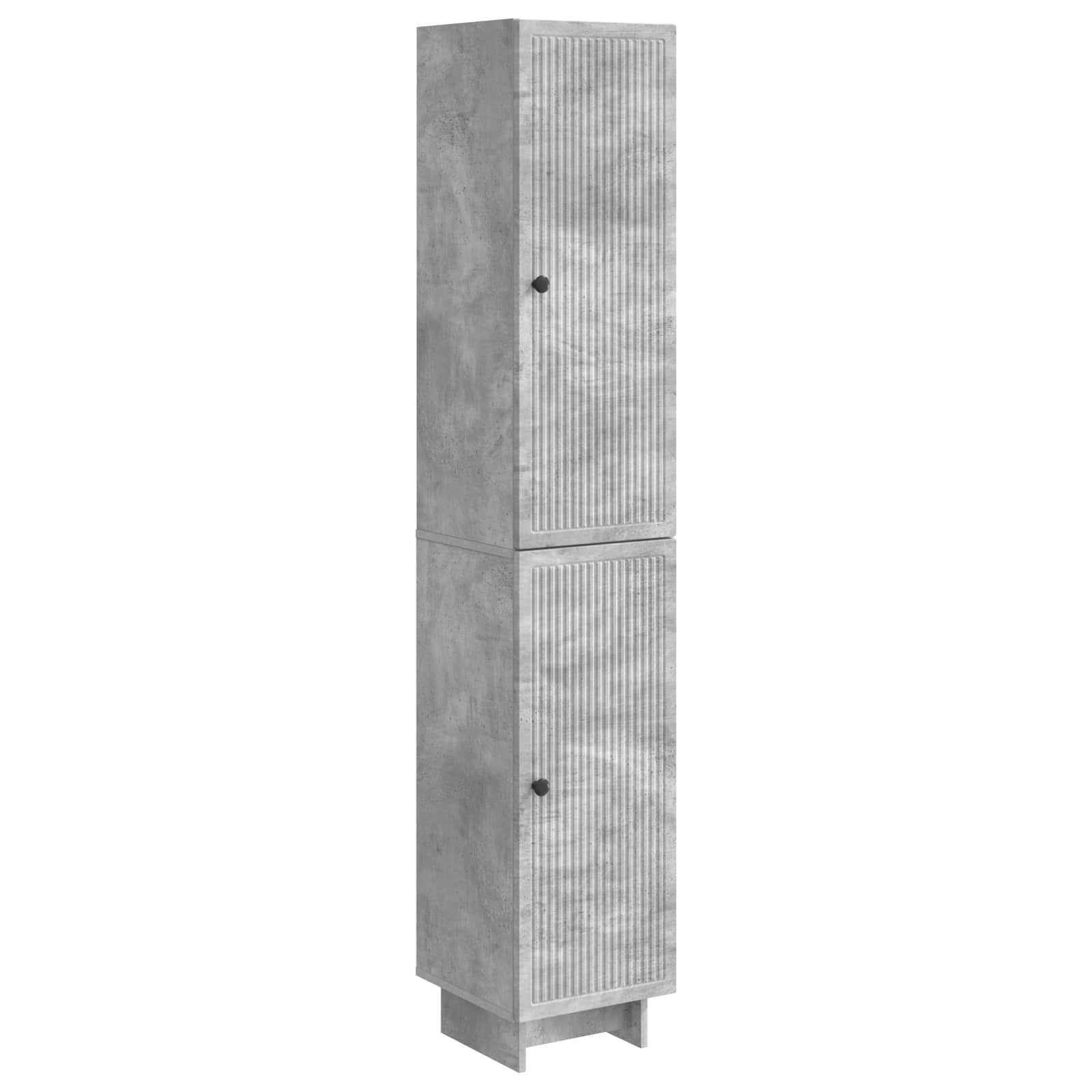 Σέτ Ντουλαπιών 2 pcs Γκρι Σκυροδέματος 34,5 x 33 x 90 εκ. - Pakobazaar