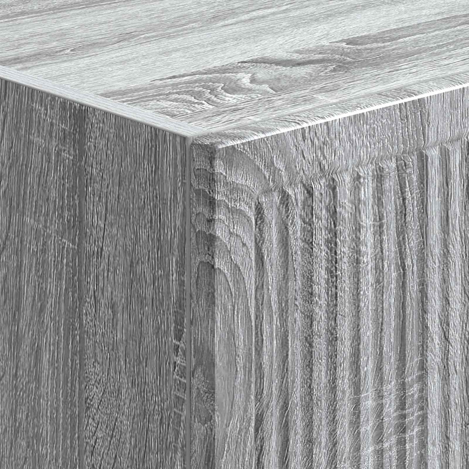 Σέτ Ντουλαπιών 2 pcs Γκρι Sonoma 34,5 x 33 x 90 εκ. - Pakobazaar