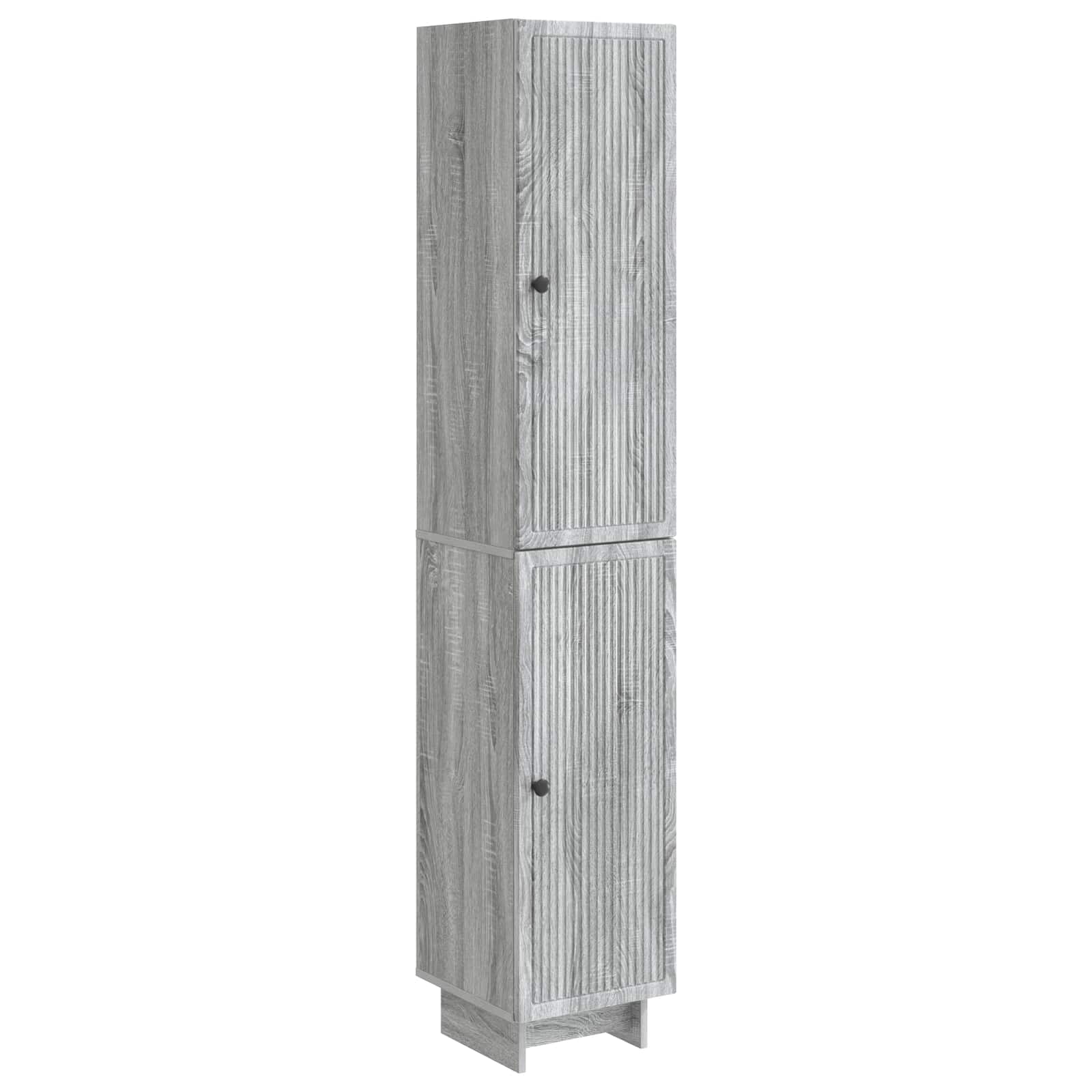 Σέτ Ντουλαπιών 2 pcs Γκρι Sonoma 34,5 x 33 x 90 εκ. - Pakobazaar