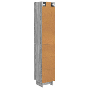 Σέτ Ντουλαπιών 2 pcs Γκρι Sonoma 34,5 x 33 x 90 εκ. - Pakobazaar
