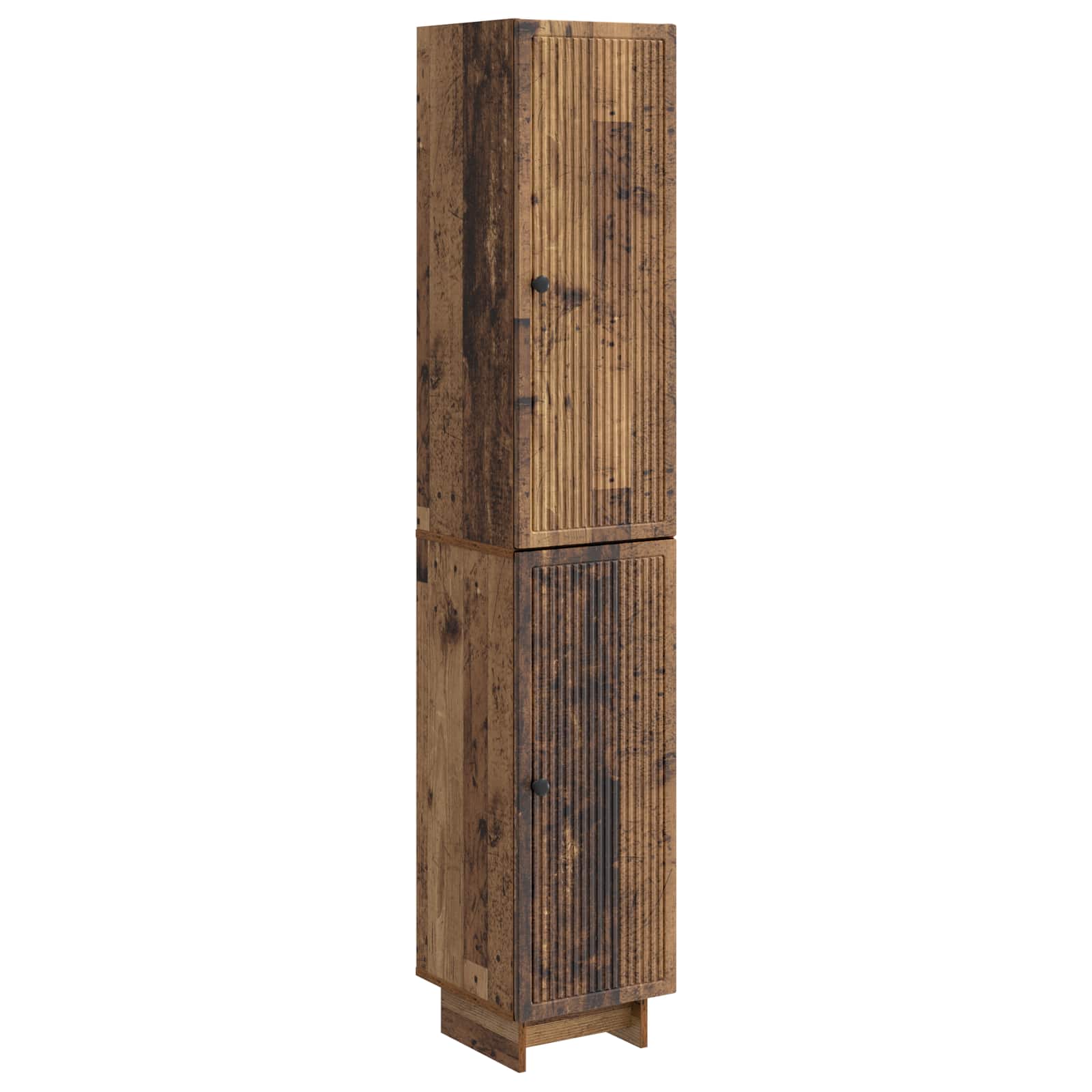 Σέτ Ντουλαπιών 2 pcs Παλαιωμένο ξύλο 34,5 x 33 x 90 εκ. - Pakobazaar