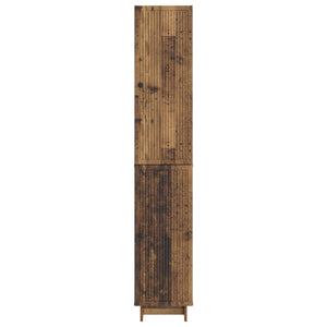 Σέτ Ντουλαπιών 2 pcs Παλαιωμένο ξύλο 34,5 x 33 x 90 εκ. - Pakobazaar