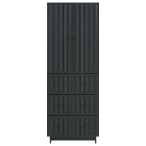 Σέτ Ντουλαπιών 2 pcs 66 x 34,5 x 90 εκ Επεξεργασμένο Ξύλο - Pakobazaar