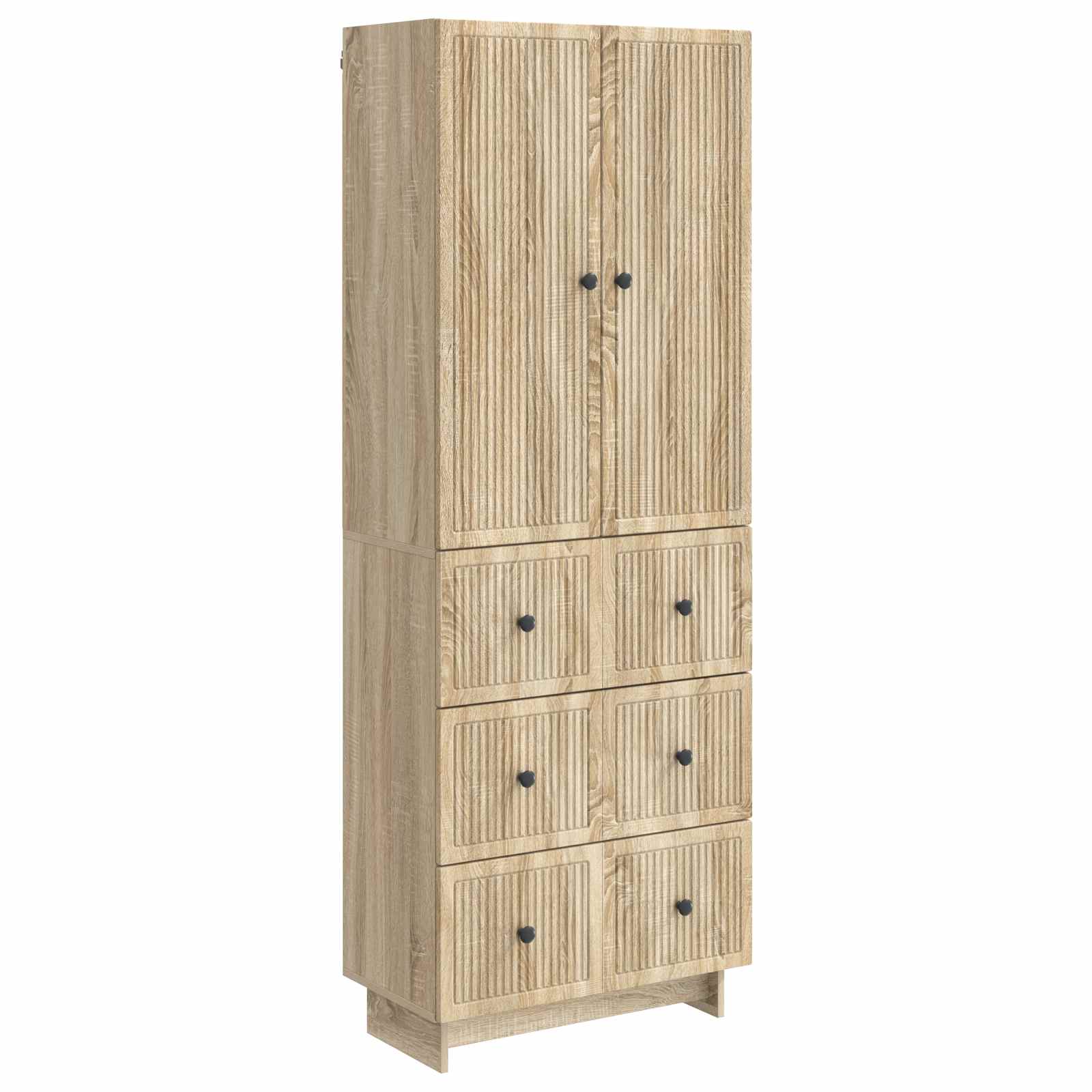 Σέτ Ντουλαπιών 2 pcs 66 x 34,5 x 90 εκ Επεξεργασμένο Ξύλο - Pakobazaar