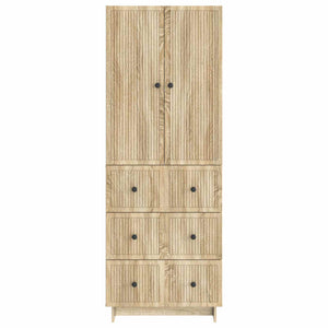 Σέτ Ντουλαπιών 2 pcs 66 x 34,5 x 90 εκ Επεξεργασμένο Ξύλο - Pakobazaar