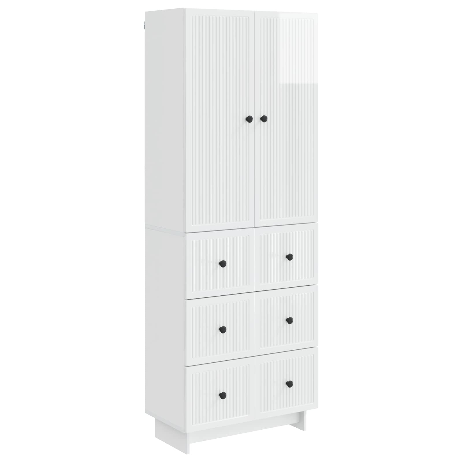 Σέτ Ντουλαπιών 2 pcs 66 x 34,5 x 90 εκ Επεξεργασμένο Ξύλο - Pakobazaar