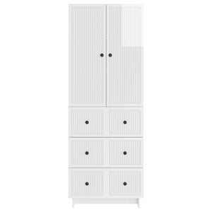 Σέτ Ντουλαπιών 2 pcs 66 x 34,5 x 90 εκ Επεξεργασμένο Ξύλο - Pakobazaar