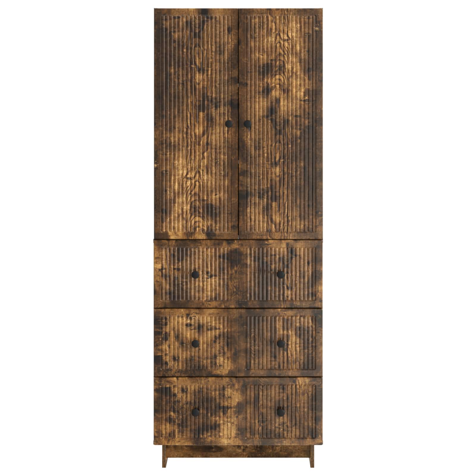 Σέτ Ντουλαπιών 2 pcs 66 x 34,5 x 90 εκ Επεξεργασμένο Ξύλο - Pakobazaar