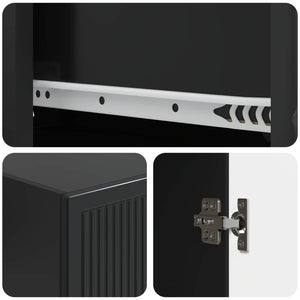 Σέτ Ντουλαπιών 2 pcs 33 x 34,5 x 90 εκ Επεξεργασμένο Ξύλο - Pakobazaar
