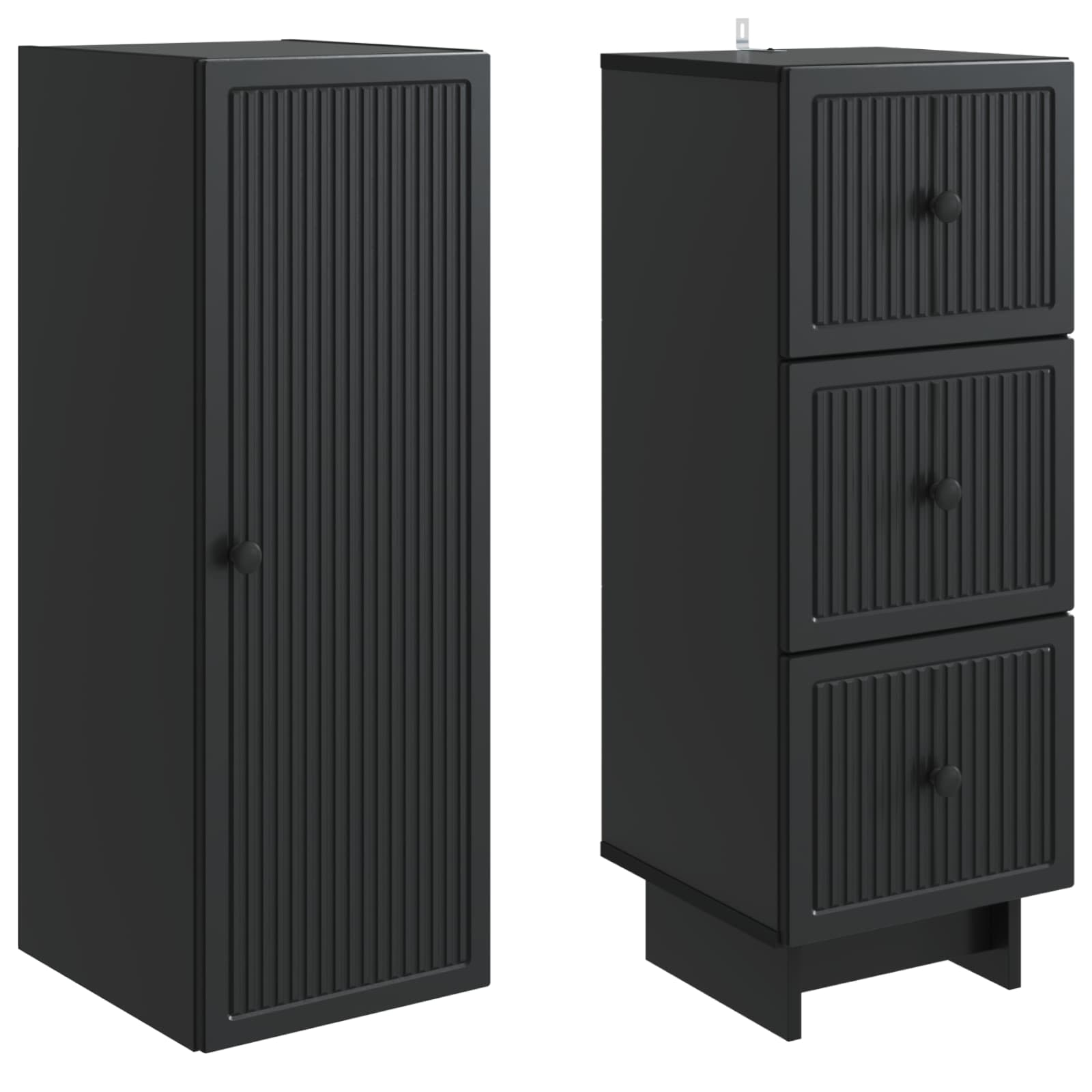 Σέτ Ντουλαπιών 2 pcs 33 x 34,5 x 90 εκ Επεξεργασμένο Ξύλο - Pakobazaar