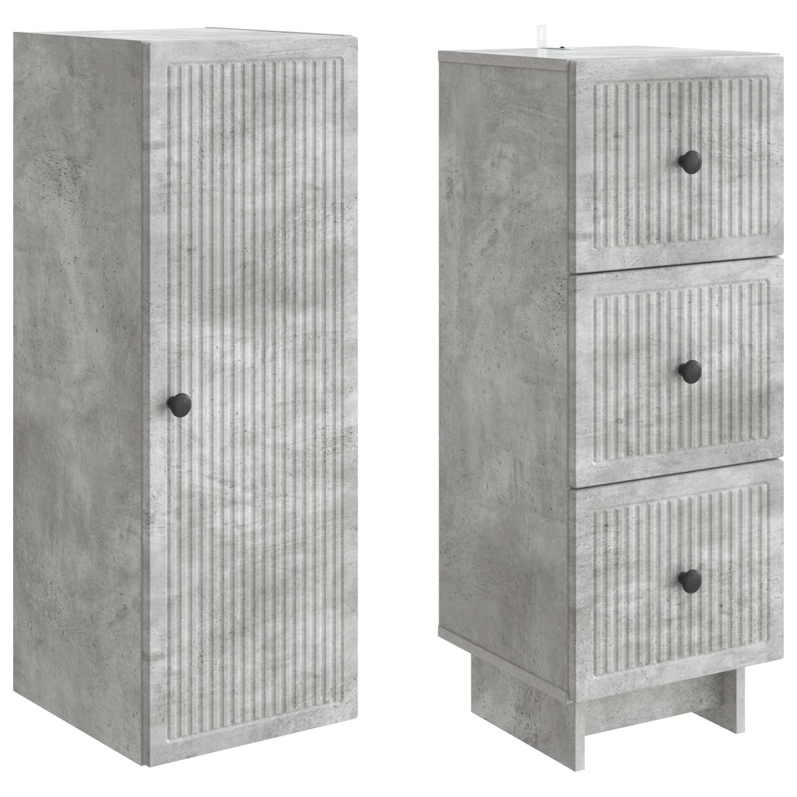 Σέτ Ντουλαπιών 2 pcs 33 x 34,5 x 90 εκ Επεξεργασμένο Ξύλο - Pakobazaar