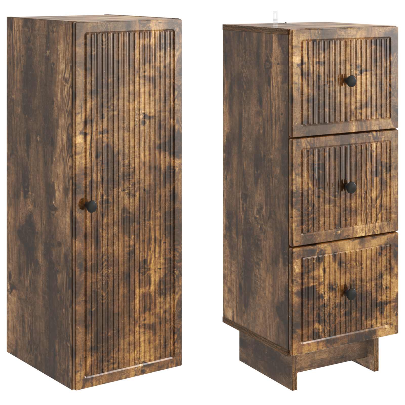 Σέτ Ντουλαπιών 2 pcs 33 x 34,5 x 90 εκ Επεξεργασμένο Ξύλο - Pakobazaar