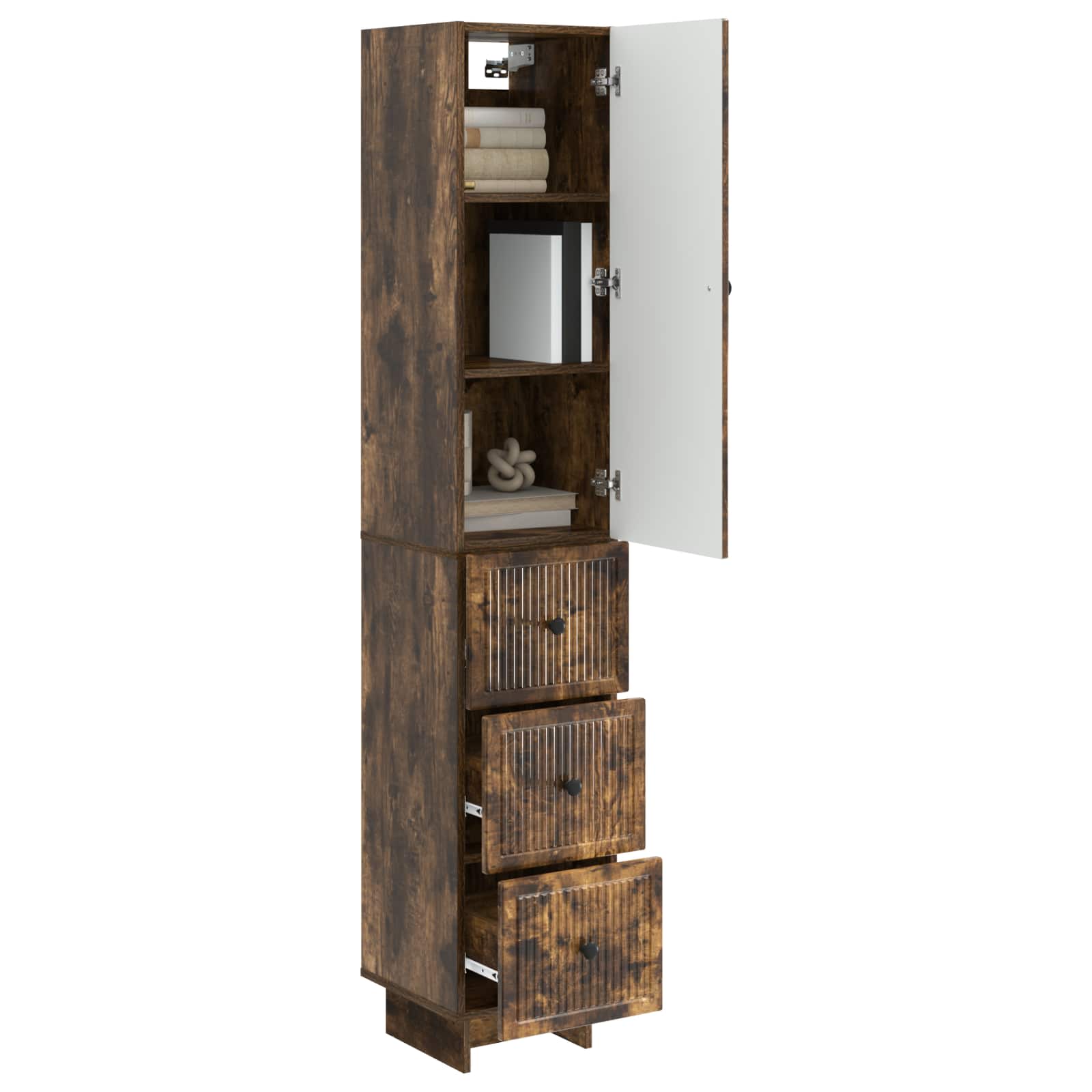 Σέτ Ντουλαπιών 2 pcs 33 x 34,5 x 90 εκ Επεξεργασμένο Ξύλο - Pakobazaar