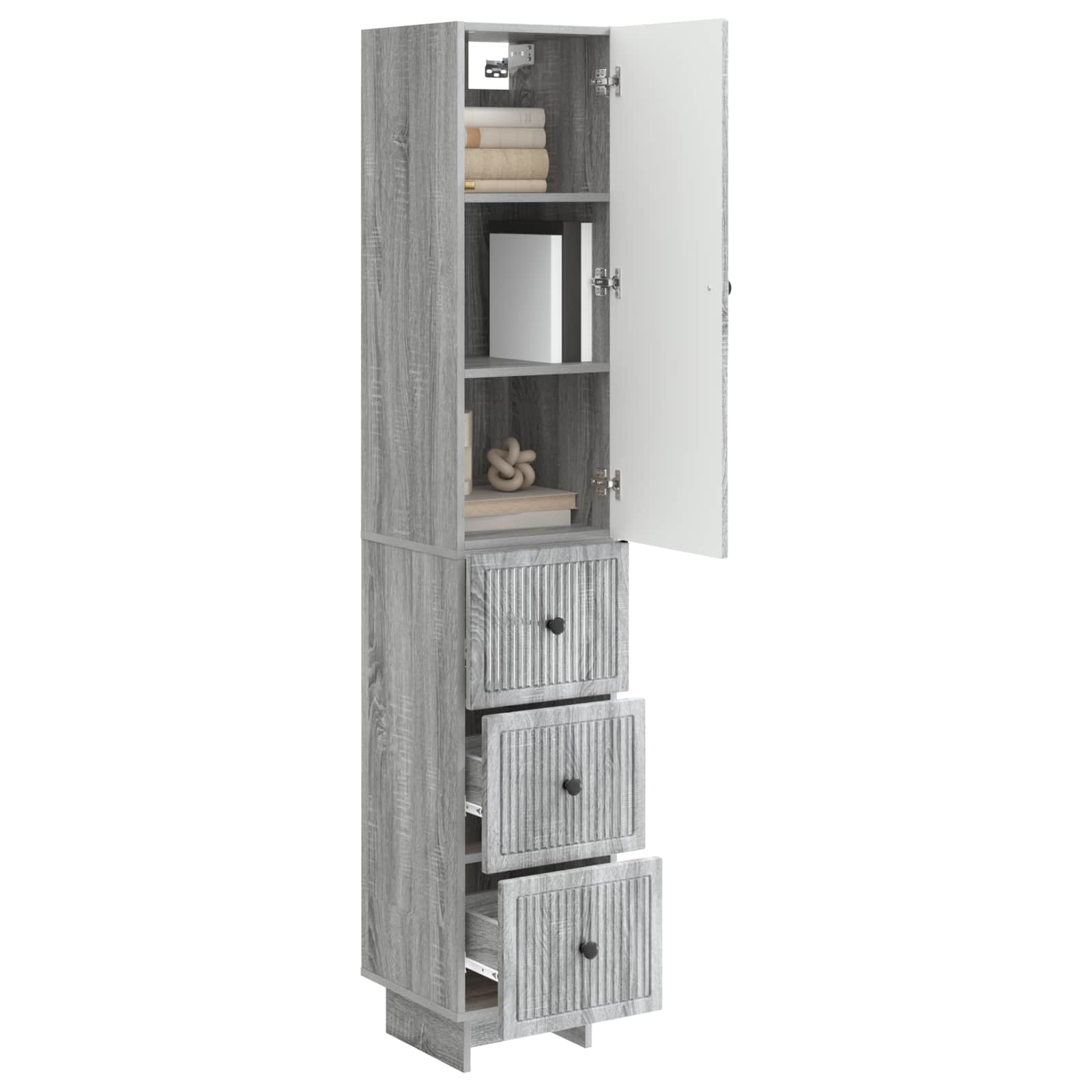 Σέτ Ντουλαπιών 2 pcs 33 x 34,5 x 90 εκ Επεξεργασμένο Ξύλο - Pakobazaar