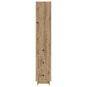 Σέτ Ντουλαπιών 2 pcs 33 x 34,5 x 90 εκ Επεξεργασμένο Ξύλο - Pakobazaar