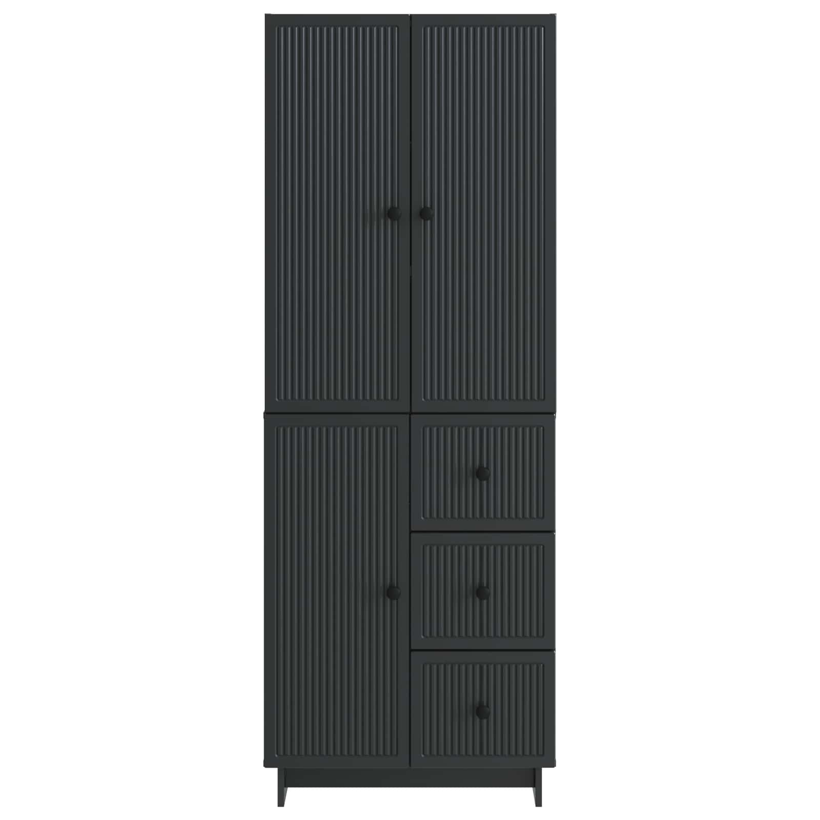 Σέτ Ντουλαπιών 2 pcs 66 x 34,5 x 90 εκ Επεξεργασμένο Ξύλο - Pakobazaar