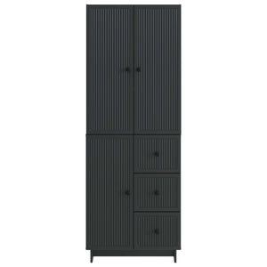 Σέτ Ντουλαπιών 2 pcs 66 x 34,5 x 90 εκ Επεξεργασμένο Ξύλο - Pakobazaar