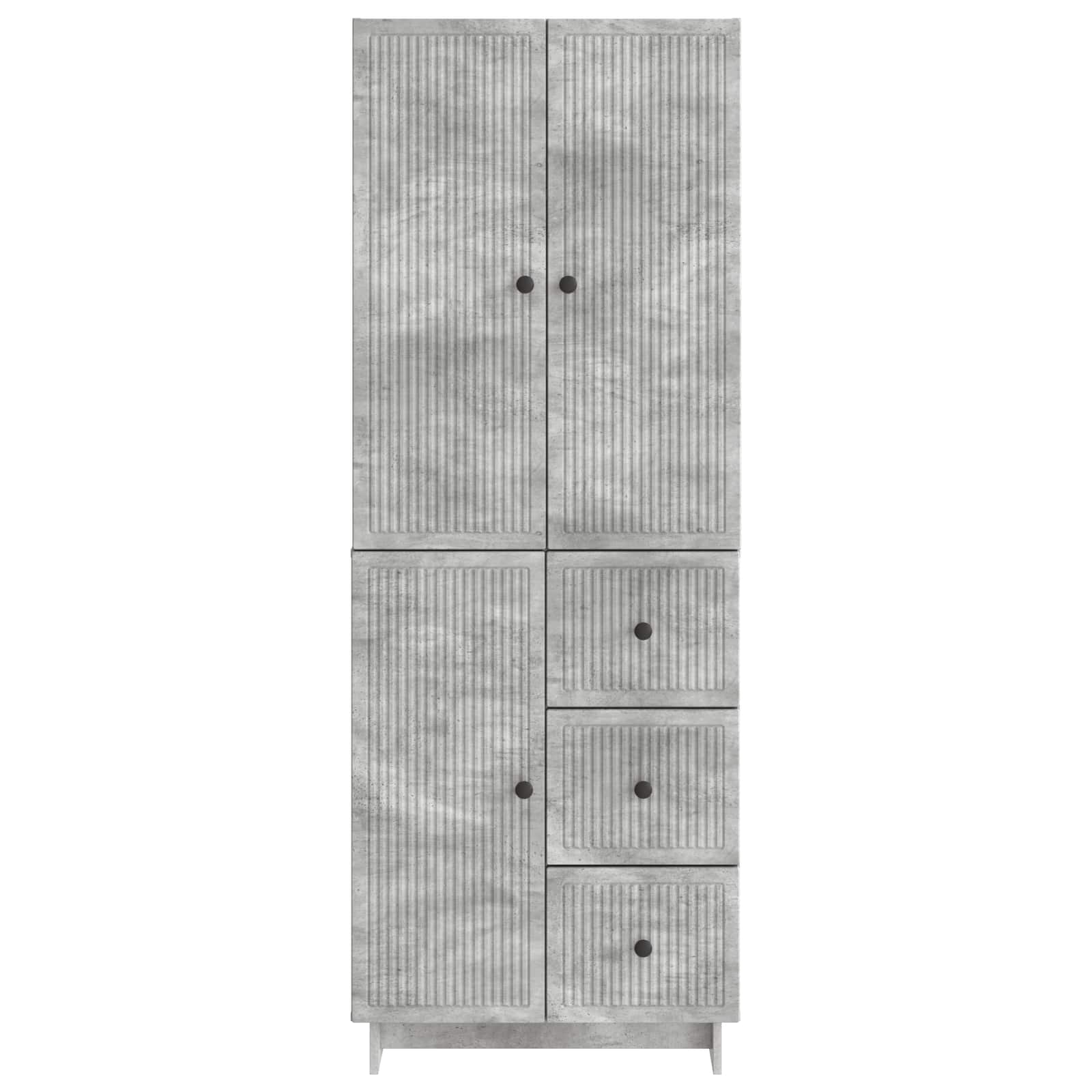 Σέτ Ντουλαπιών 2 pcs 66 x 34,5 x 90 εκ Επεξεργασμένο Ξύλο - Pakobazaar