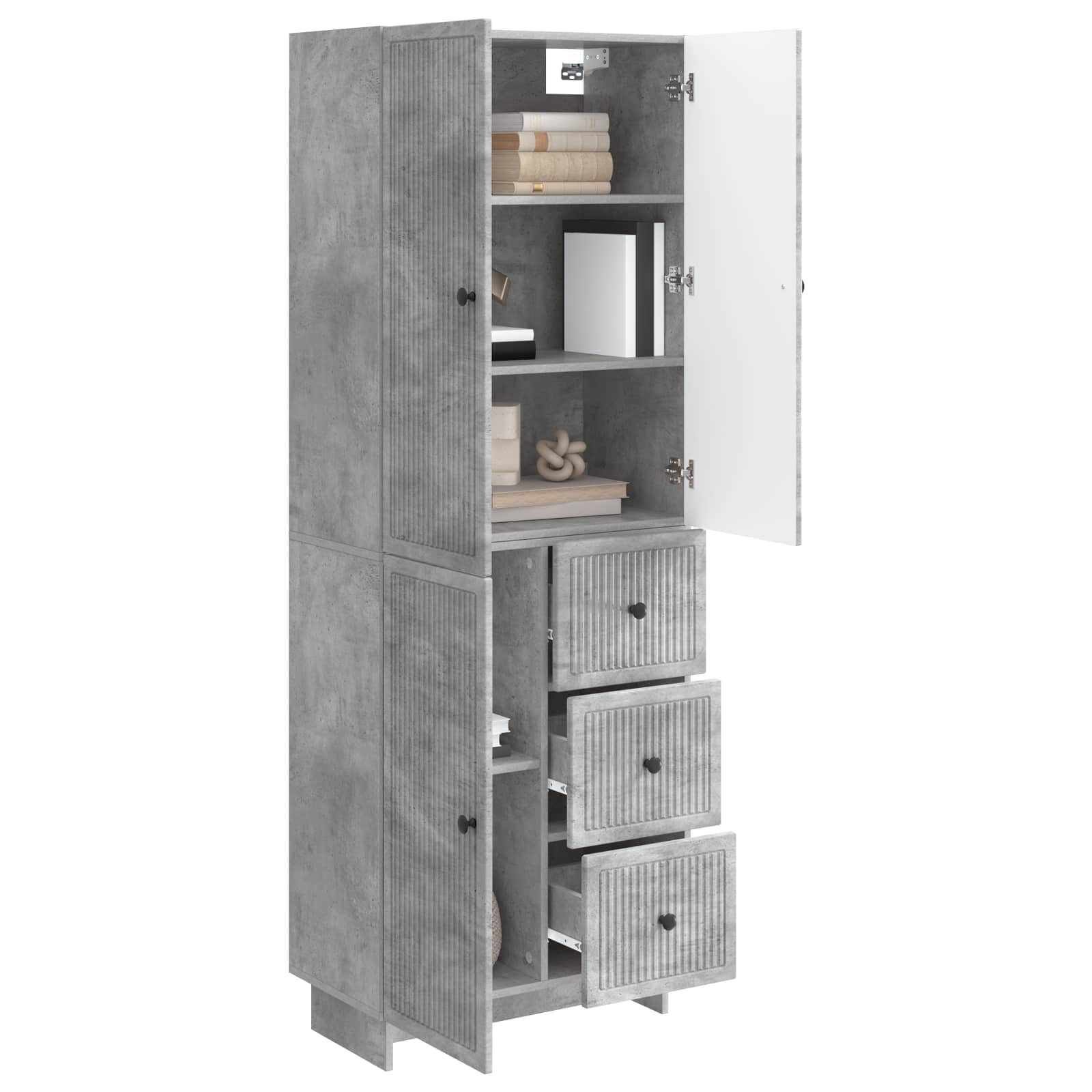 Σέτ Ντουλαπιών 2 pcs 66 x 34,5 x 90 εκ Επεξεργασμένο Ξύλο - Pakobazaar