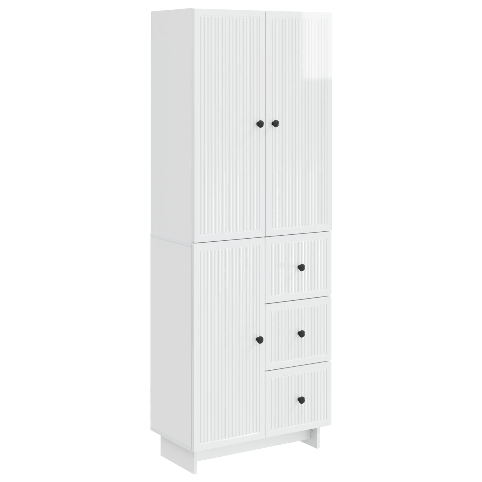 Σέτ Ντουλαπιών 2 pcs 66 x 34,5 x 90 εκ Επεξεργασμένο Ξύλο - Pakobazaar