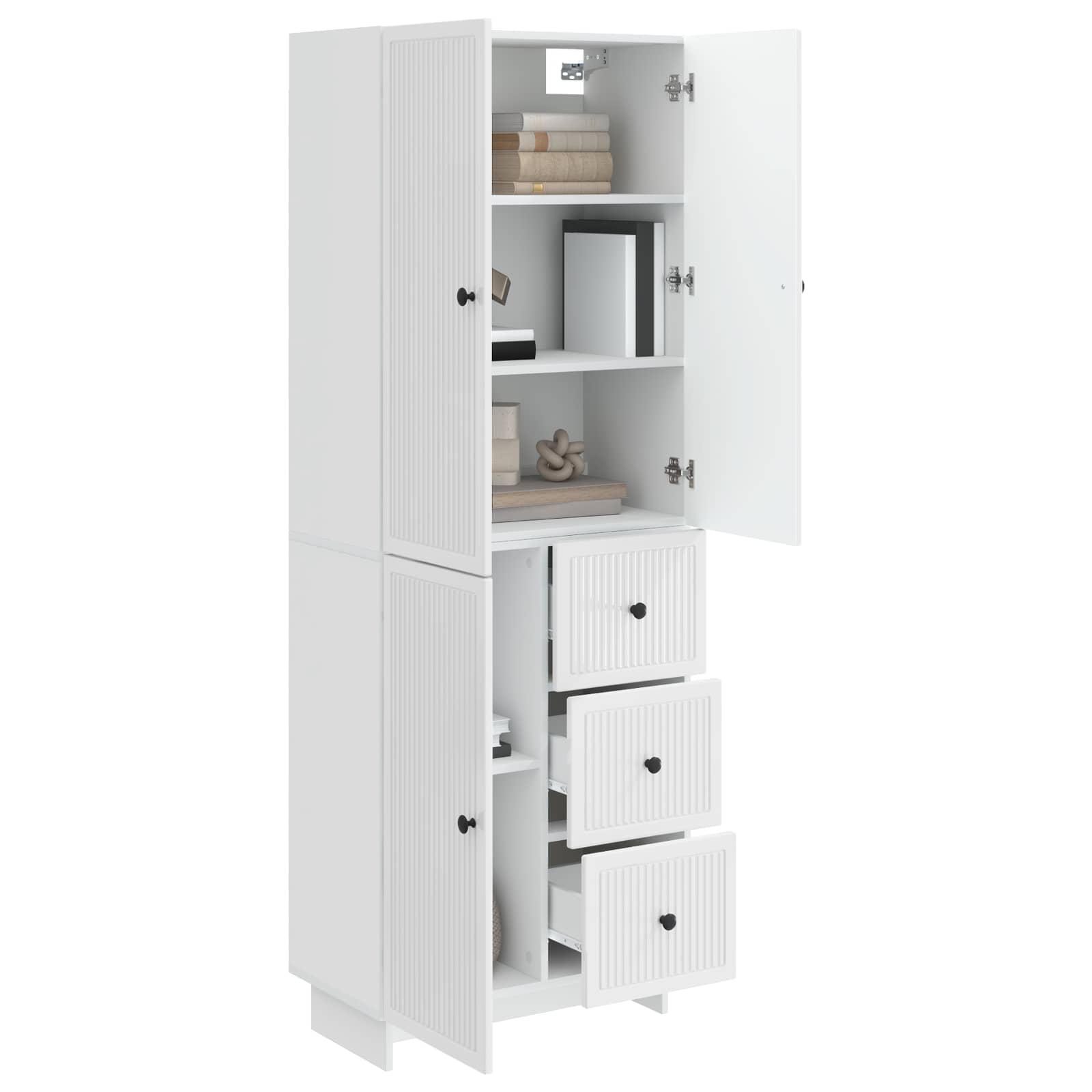 Σέτ Ντουλαπιών 2 pcs 66 x 34,5 x 90 εκ Επεξεργασμένο Ξύλο - Pakobazaar