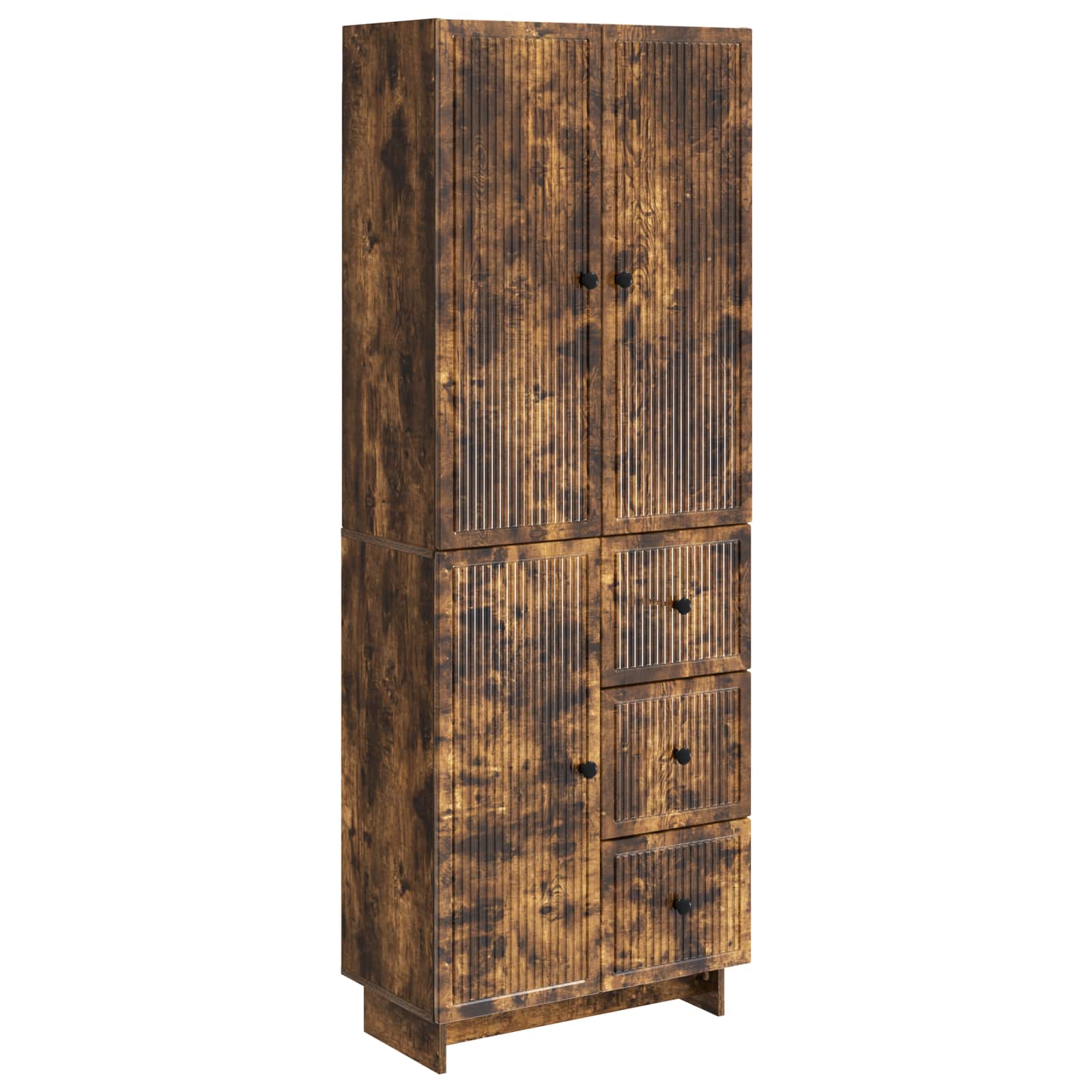 Σέτ Ντουλαπιών 2 pcs 66 x 34,5 x 90 εκ Επεξεργασμένο Ξύλο - Pakobazaar