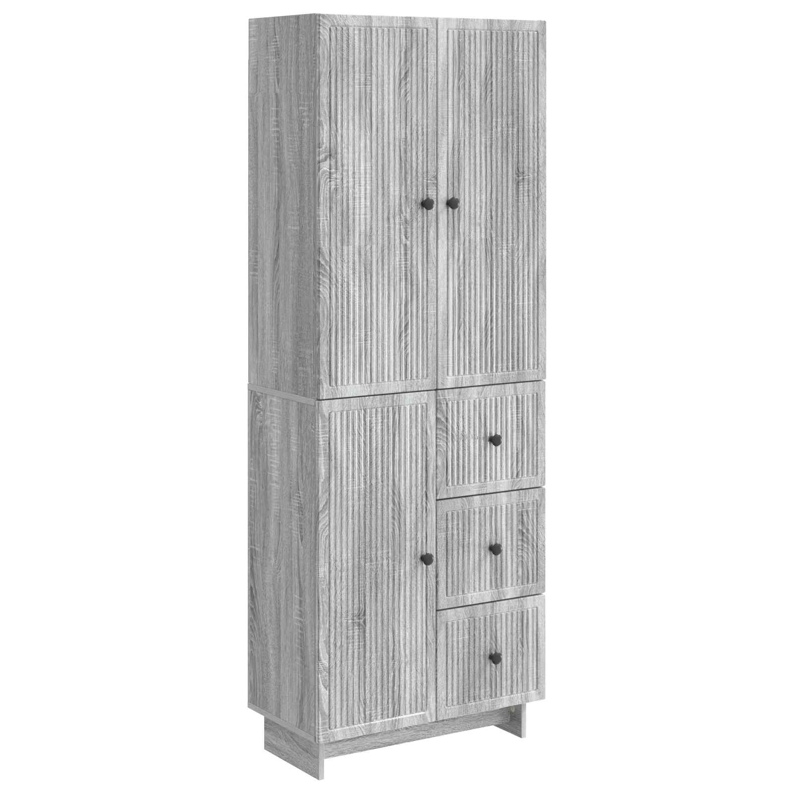 Σέτ Ντουλαπιών 2 pcs 66 x 34,5 x 90 εκ Επεξεργασμένο Ξύλο - Pakobazaar