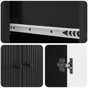 Σέτ Ντουλαπιών 2 pcs 66 x 34,5 x 90 εκ Επεξεργασμένο Ξύλο - Pakobazaar