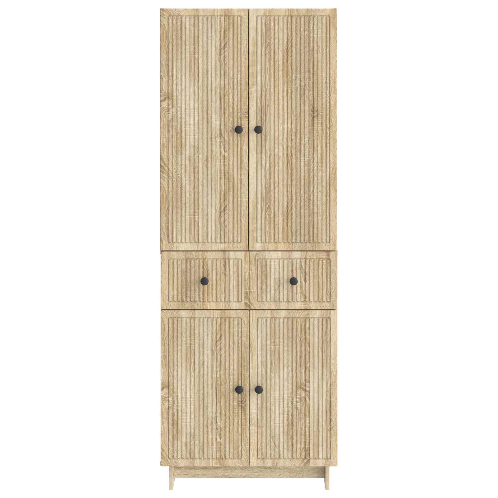 Σέτ Ντουλαπιών 2 pcs 66 x 34,5 x 90 εκ Επεξεργασμένο Ξύλο - Pakobazaar