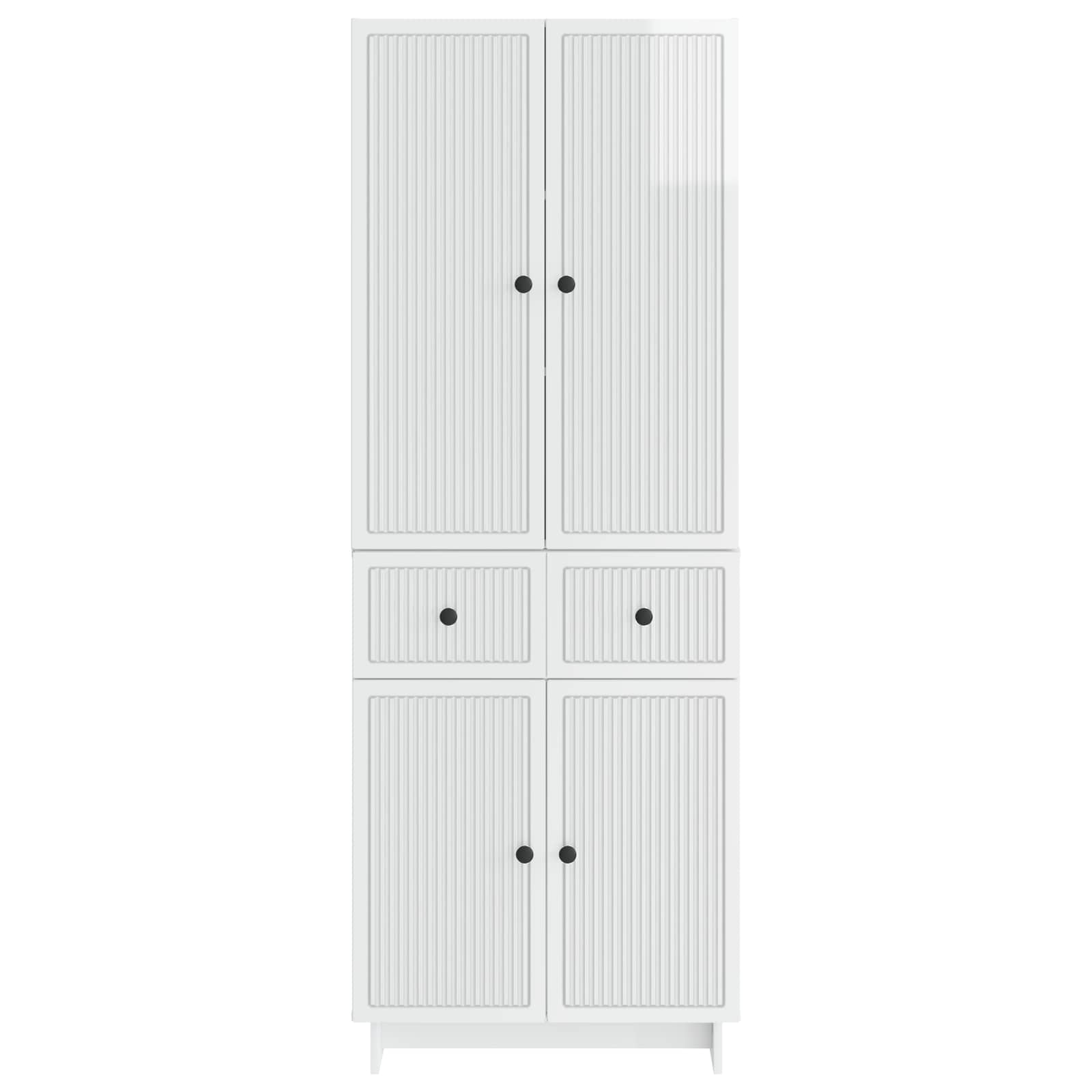Σέτ Ντουλαπιών 2 pcs 66 x 34,5 x 90 εκ Επεξεργασμένο Ξύλο - Pakobazaar