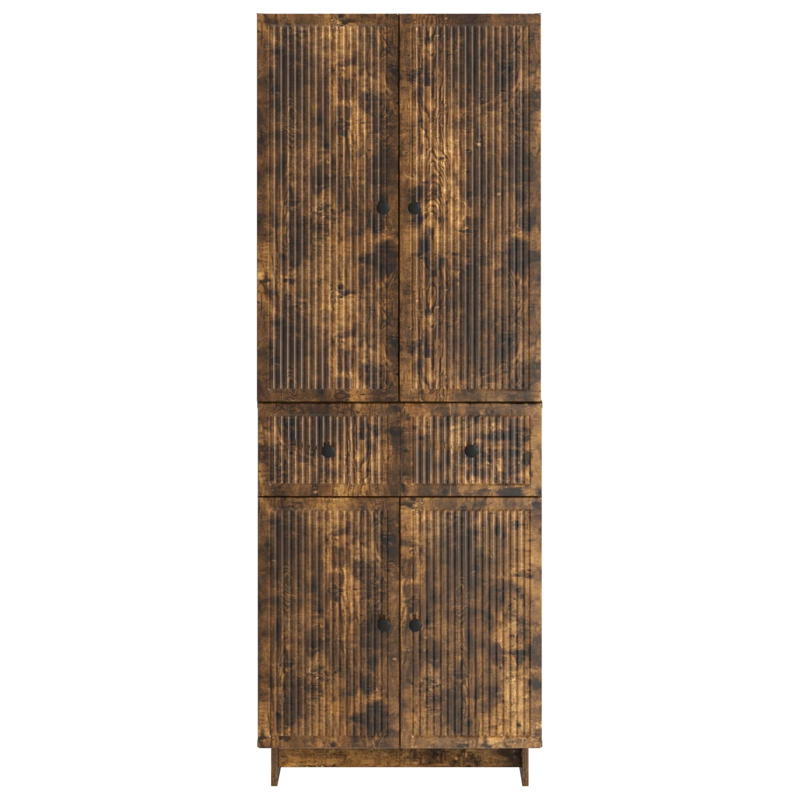 Σέτ Ντουλαπιών 2 pcs 66 x 34,5 x 90 εκ Επεξεργασμένο Ξύλο - Pakobazaar
