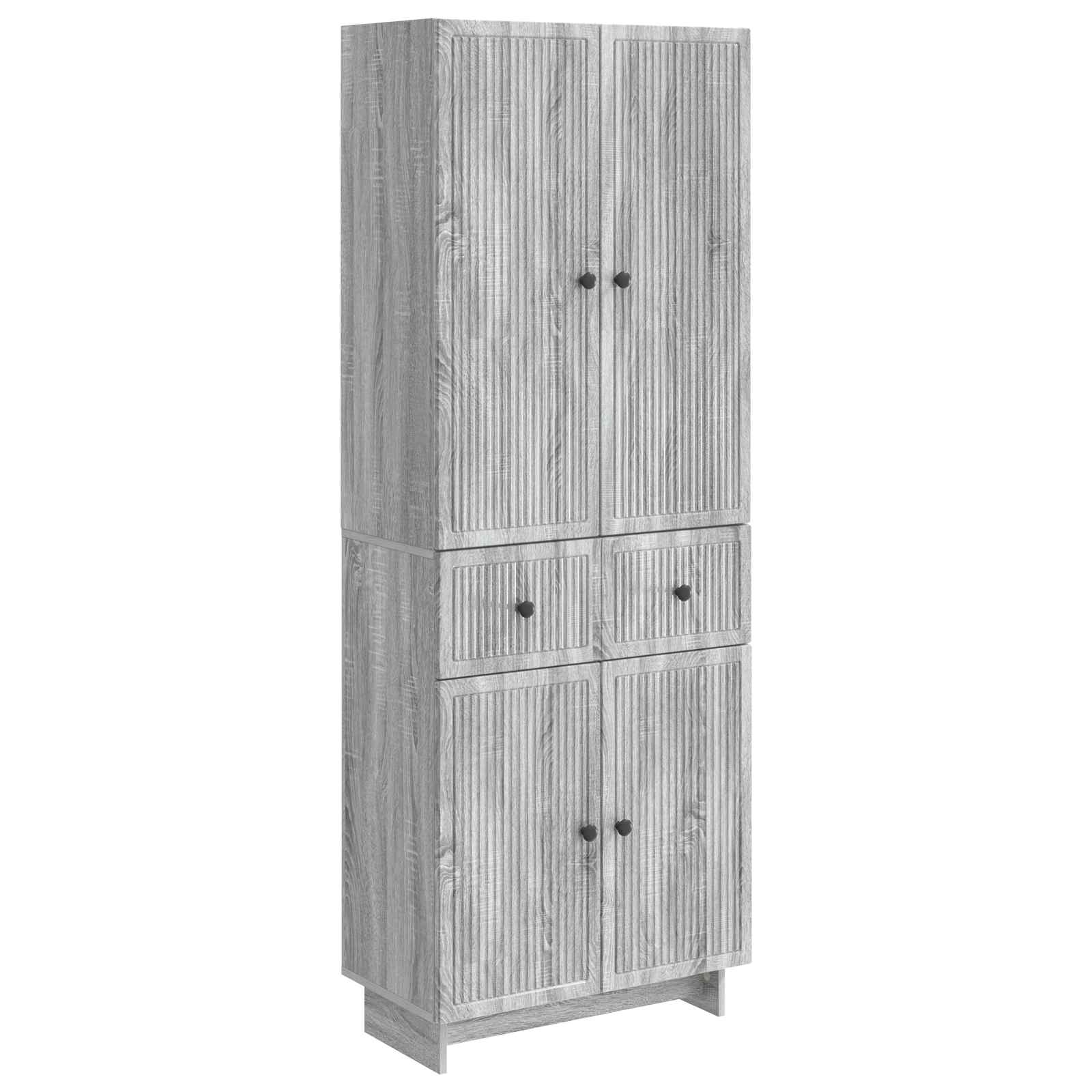 Σέτ Ντουλαπιών 2 pcs 66 x 34,5 x 90 εκ Επεξεργασμένο Ξύλο - Pakobazaar