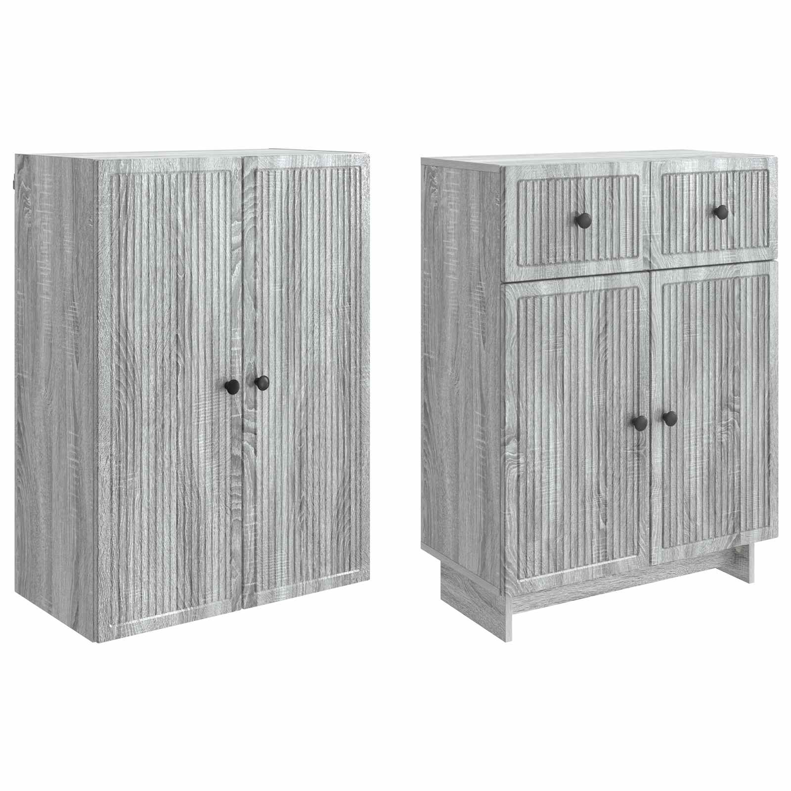 Σέτ Ντουλαπιών 2 pcs 66 x 34,5 x 90 εκ Επεξεργασμένο Ξύλο - Pakobazaar