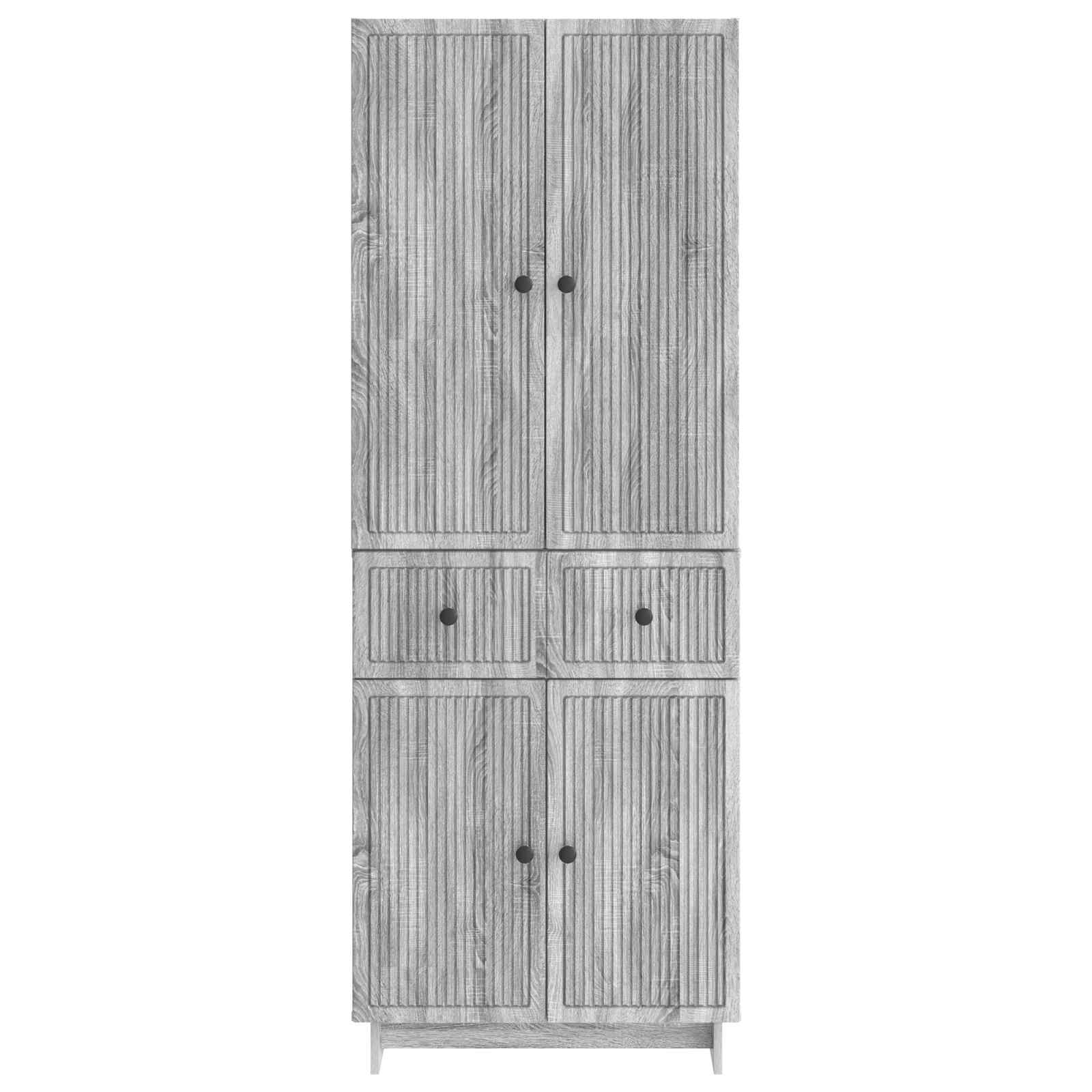 Σέτ Ντουλαπιών 2 pcs 66 x 34,5 x 90 εκ Επεξεργασμένο Ξύλο - Pakobazaar