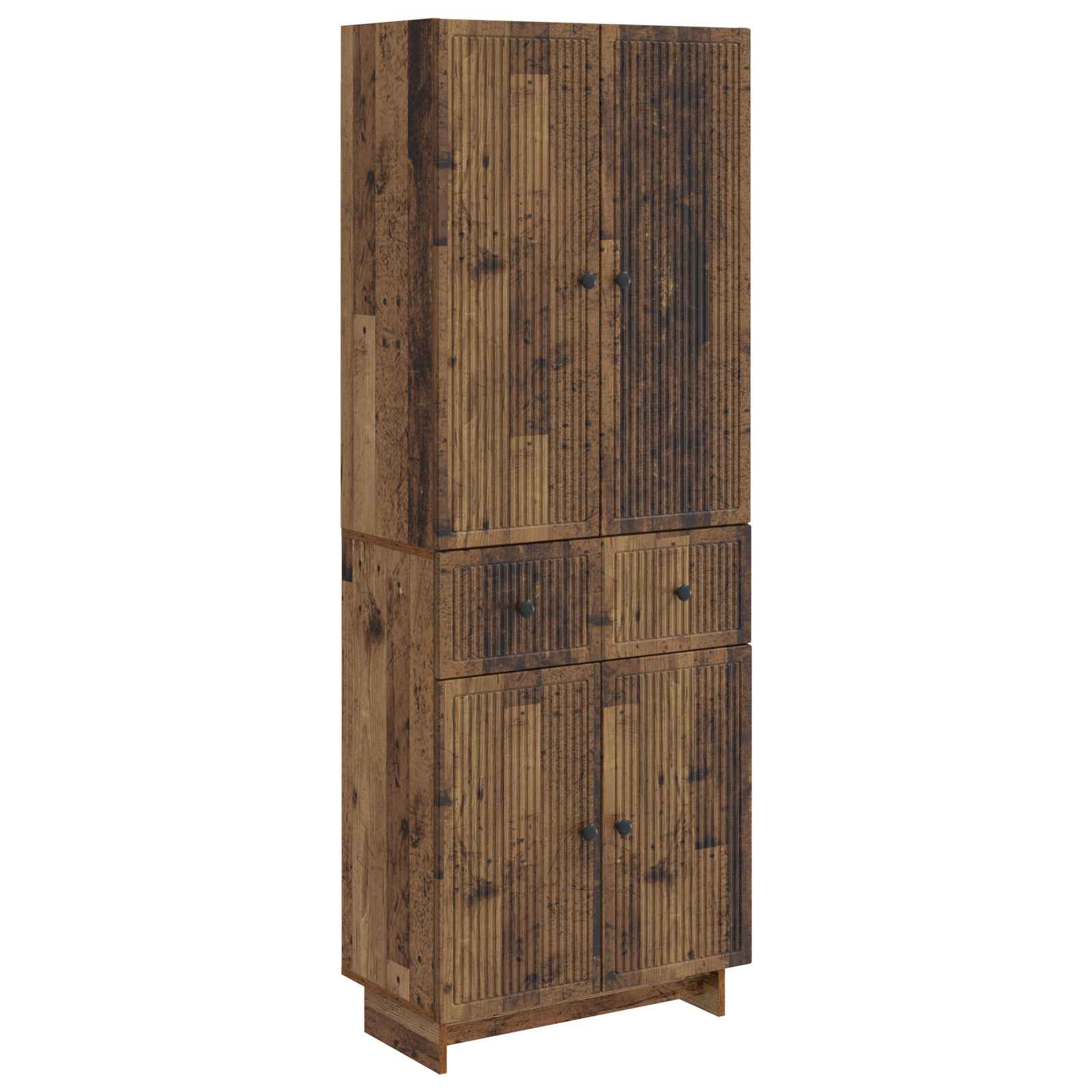 Σέτ Ντουλαπιών 2 pcs 66 x 34,5 x 90 εκ Επεξεργασμένο Ξύλο - Pakobazaar