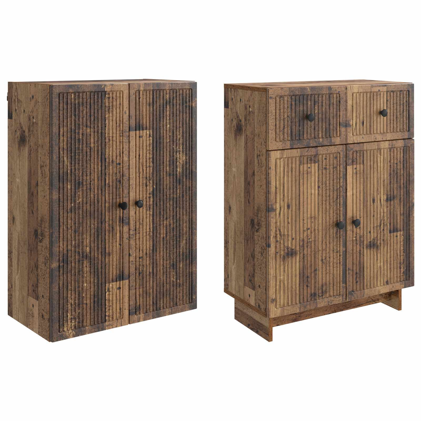Σέτ Ντουλαπιών 2 pcs 66 x 34,5 x 90 εκ Επεξεργασμένο Ξύλο - Pakobazaar