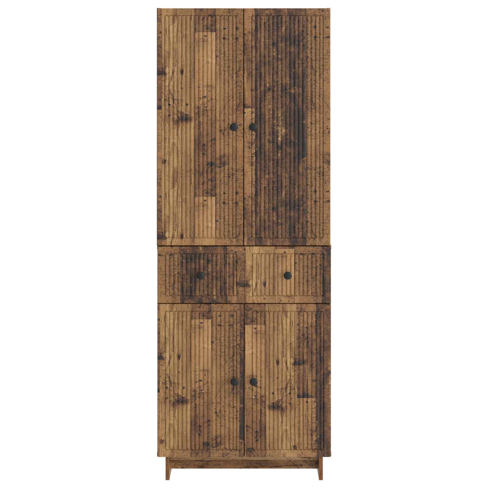 Σέτ Ντουλαπιών 2 pcs 66 x 34,5 x 90 εκ Επεξεργασμένο Ξύλο - Pakobazaar