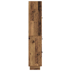 Σέτ Ντουλαπιών 2 pcs 66 x 34,5 x 90 εκ Επεξεργασμένο Ξύλο - Pakobazaar