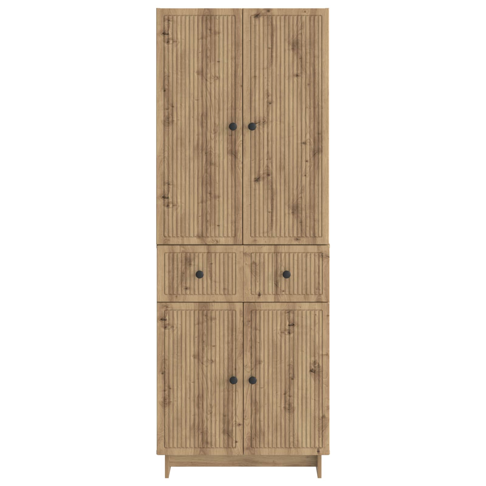 Σέτ Ντουλαπιών 2 pcs 66 x 34,5 x 90 εκ Επεξεργασμένο Ξύλο - Pakobazaar