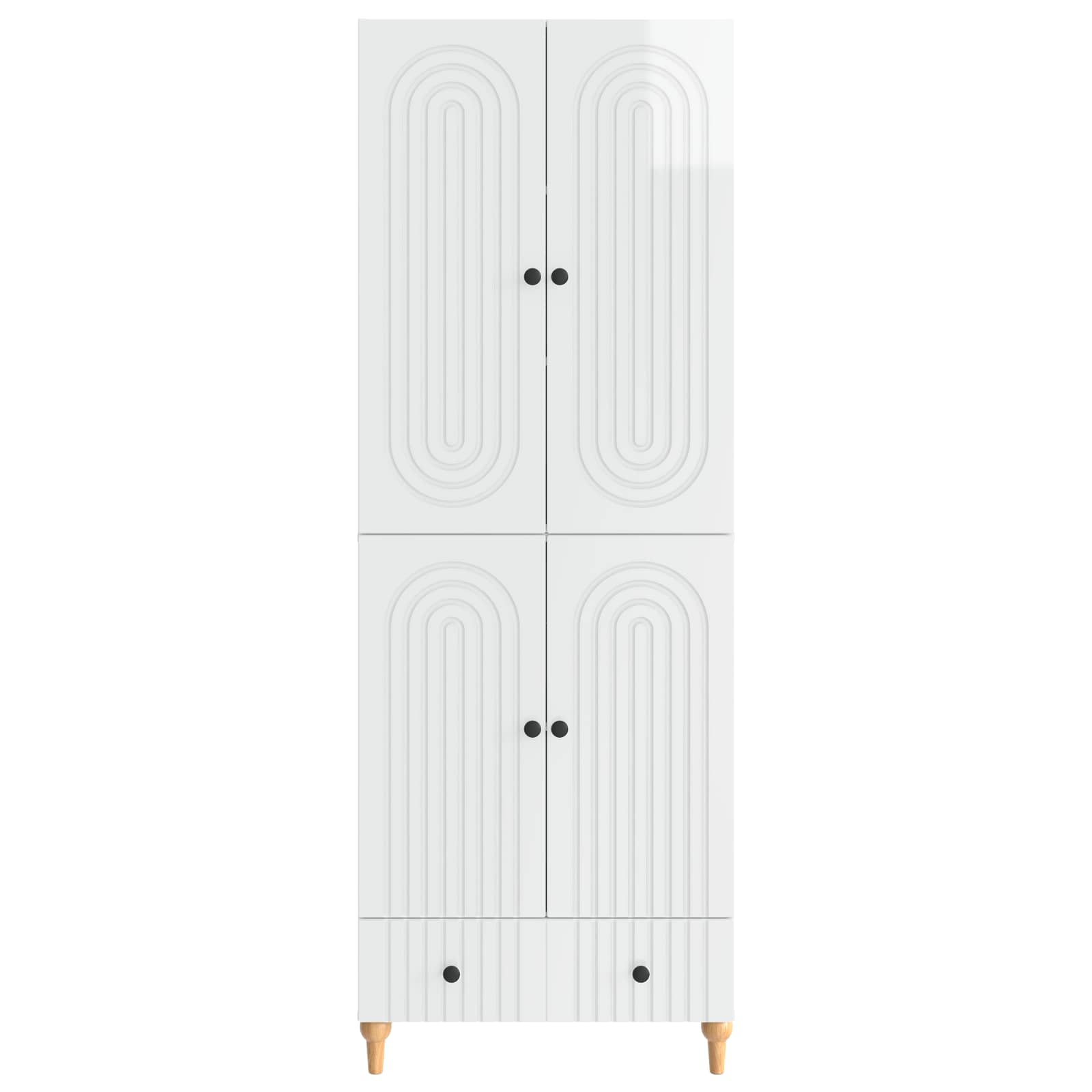 Σέτ Ντουλαπιών 2 pcs 66 x 34,5 x 95 εκ. Επεξεργασμένο Ξύλο - Pakobazaar