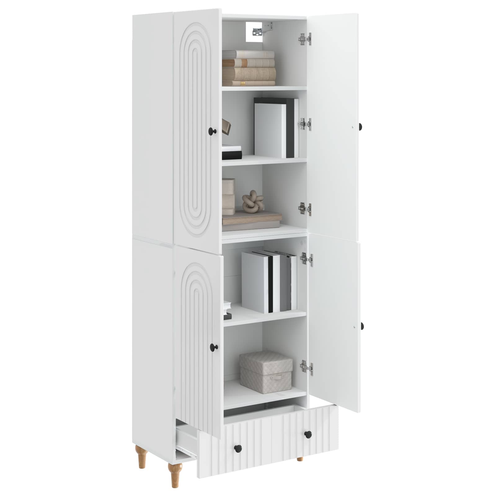 Σέτ Ντουλαπιών 2 pcs 66 x 34,5 x 95 εκ. Επεξεργασμένο Ξύλο - Pakobazaar